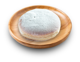Donut ατομικό άχνη κρέμα