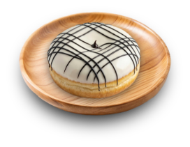 Donut ατομικό λευκό