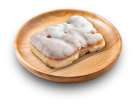 Donut ατομικό πατούσα με σταφίδα