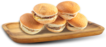 Μίνι πιροσκί hamburger