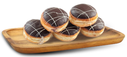Μίνι donuts μαύρα