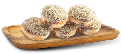 Μίνι donuts μπισκότο βανίλια